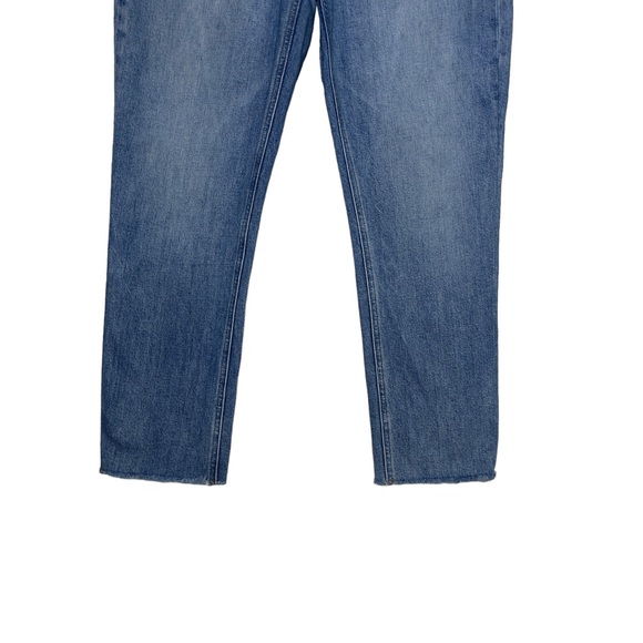 Denim Forum ‘The Arlo High-Rise Straight’ Blue Wash Button-Fly Jeans Size 29 - Picture 5 of 11